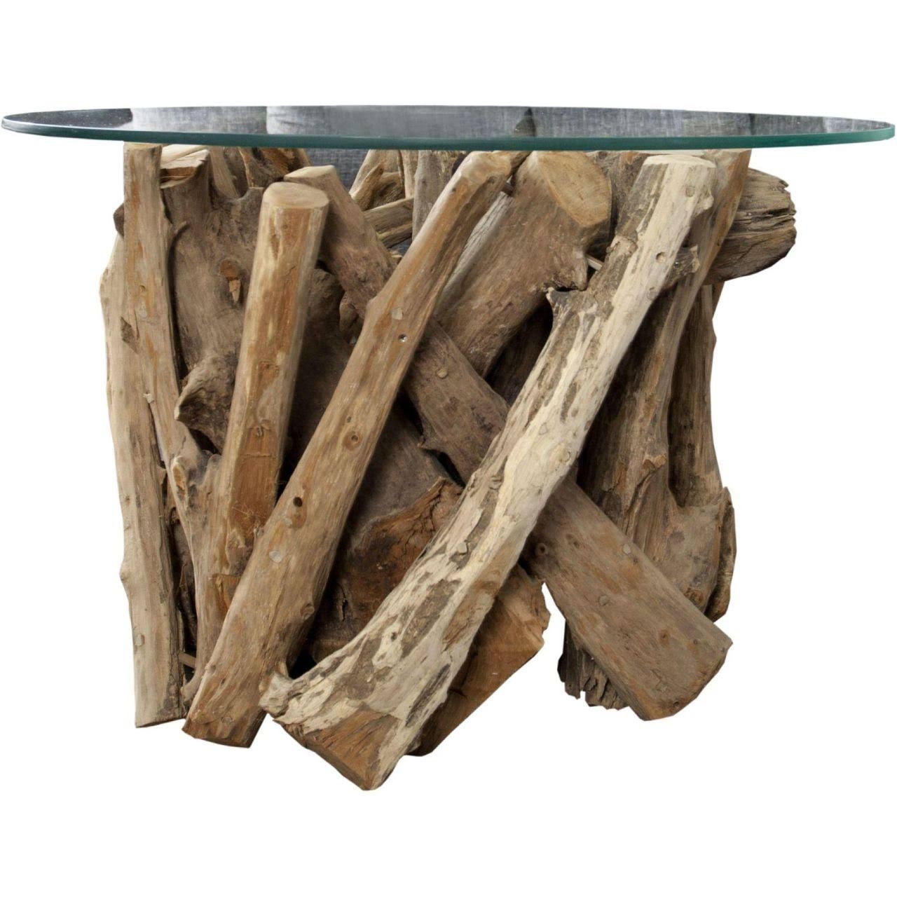 Riess-Ambiente Couchtisch NATURE LOUNGE 60 x 40 x 60cm /Durchsichtig
