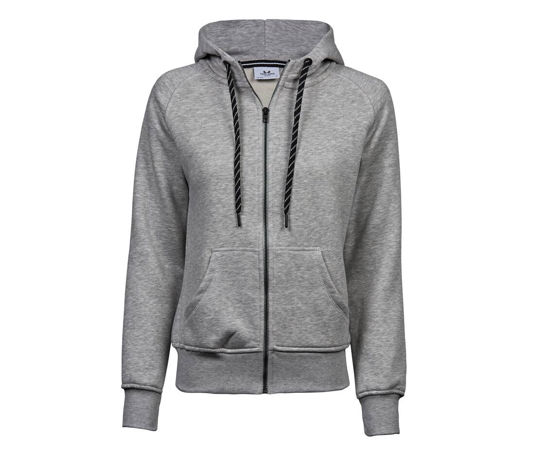 TEE JAYS TJ5436 - Hoodie Mode Femme à Zip Complet Élégant