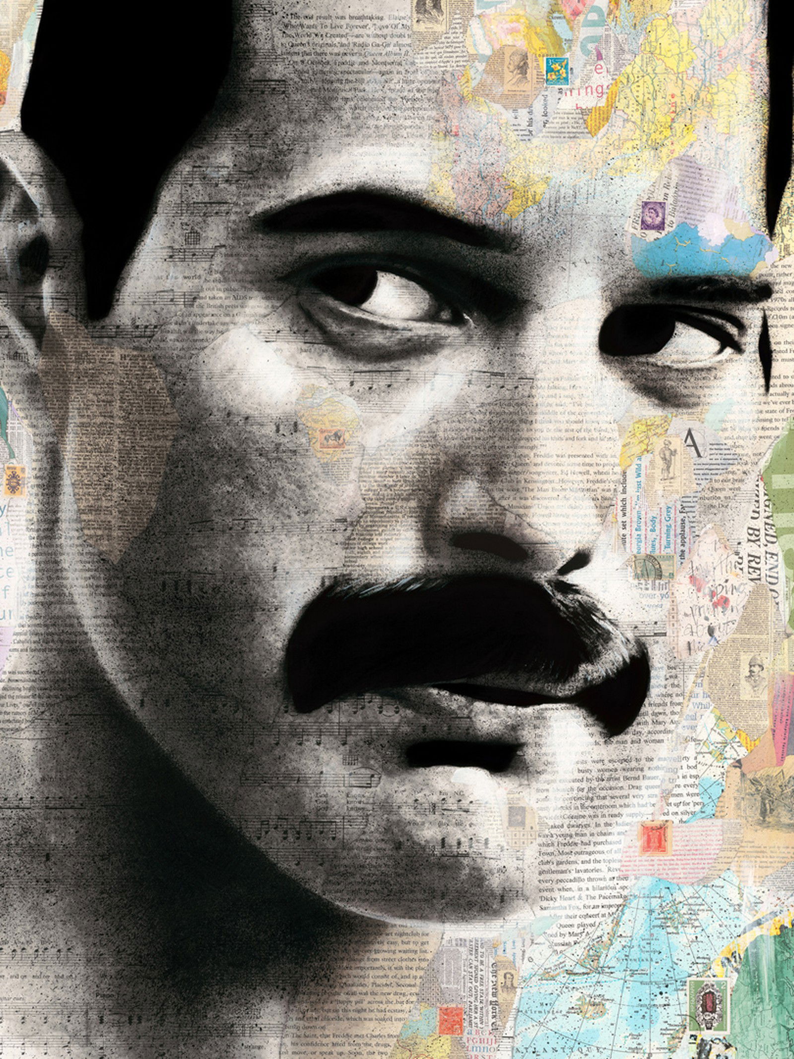 Freddie by André Monet - Darlings - Small Limited Edition. 30x40.