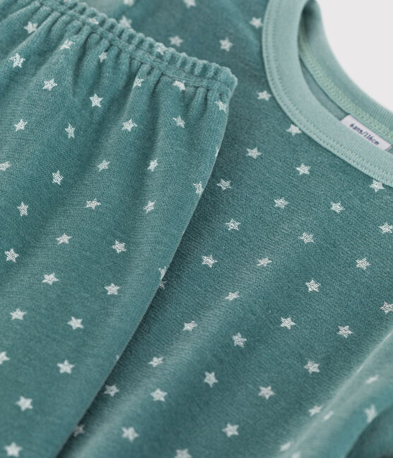 Pyjama étoile en velours enfant