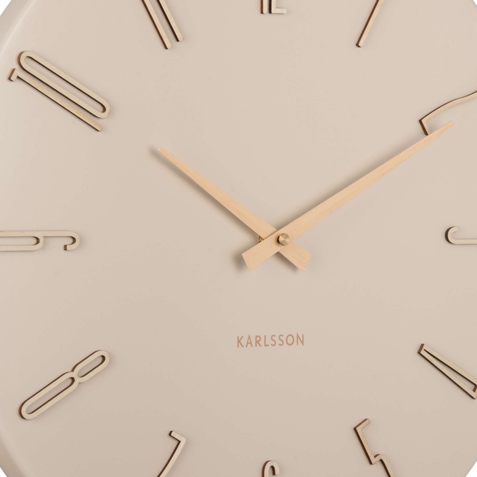 Wandklok Esmerado Gebroken wit