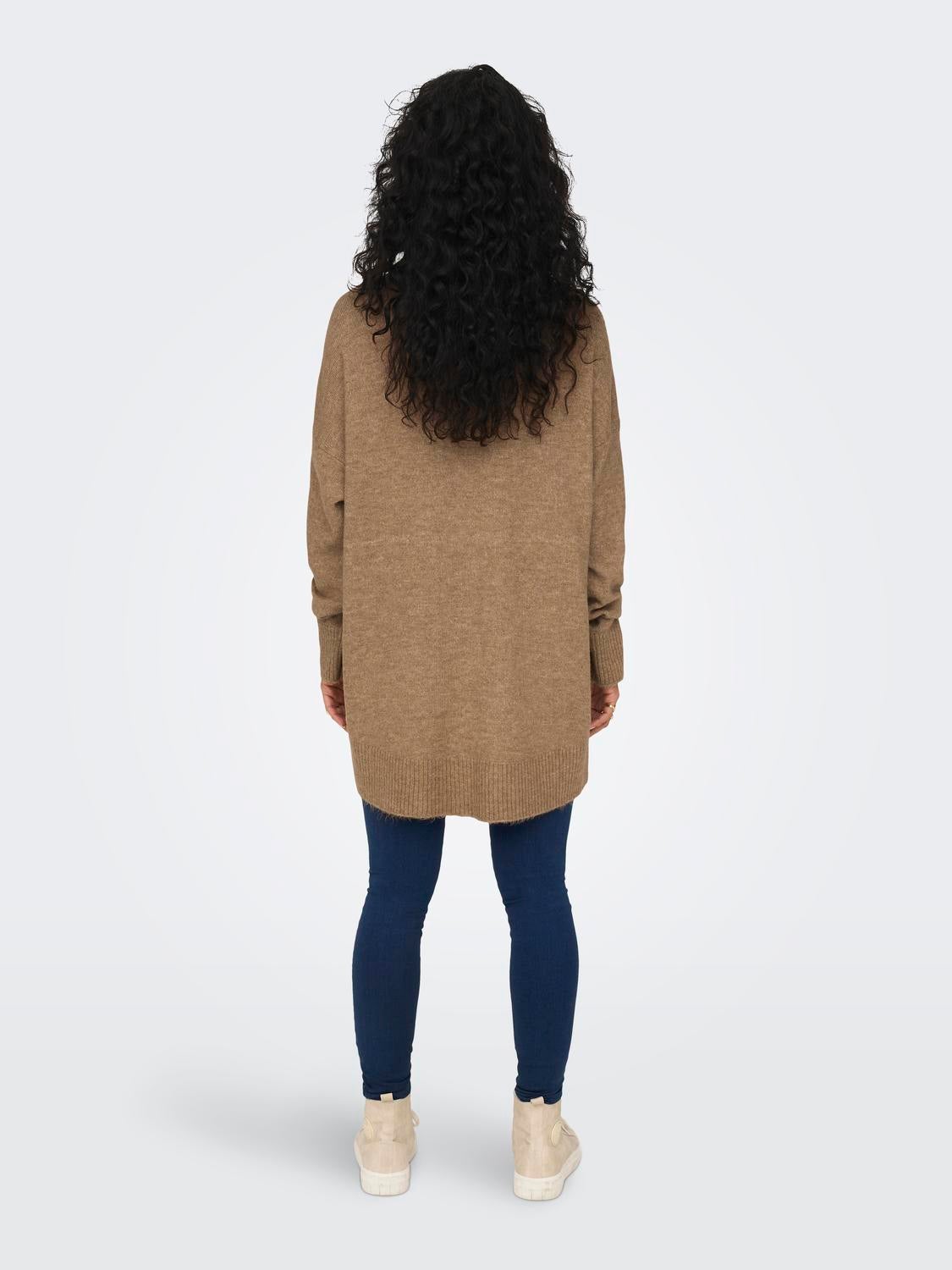 ONLEMILIA Strickpullover Toasted Coconut