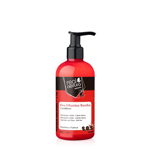 Real Natura Pro-Vitamina Bomba Condicionador Sem Sal 300ml