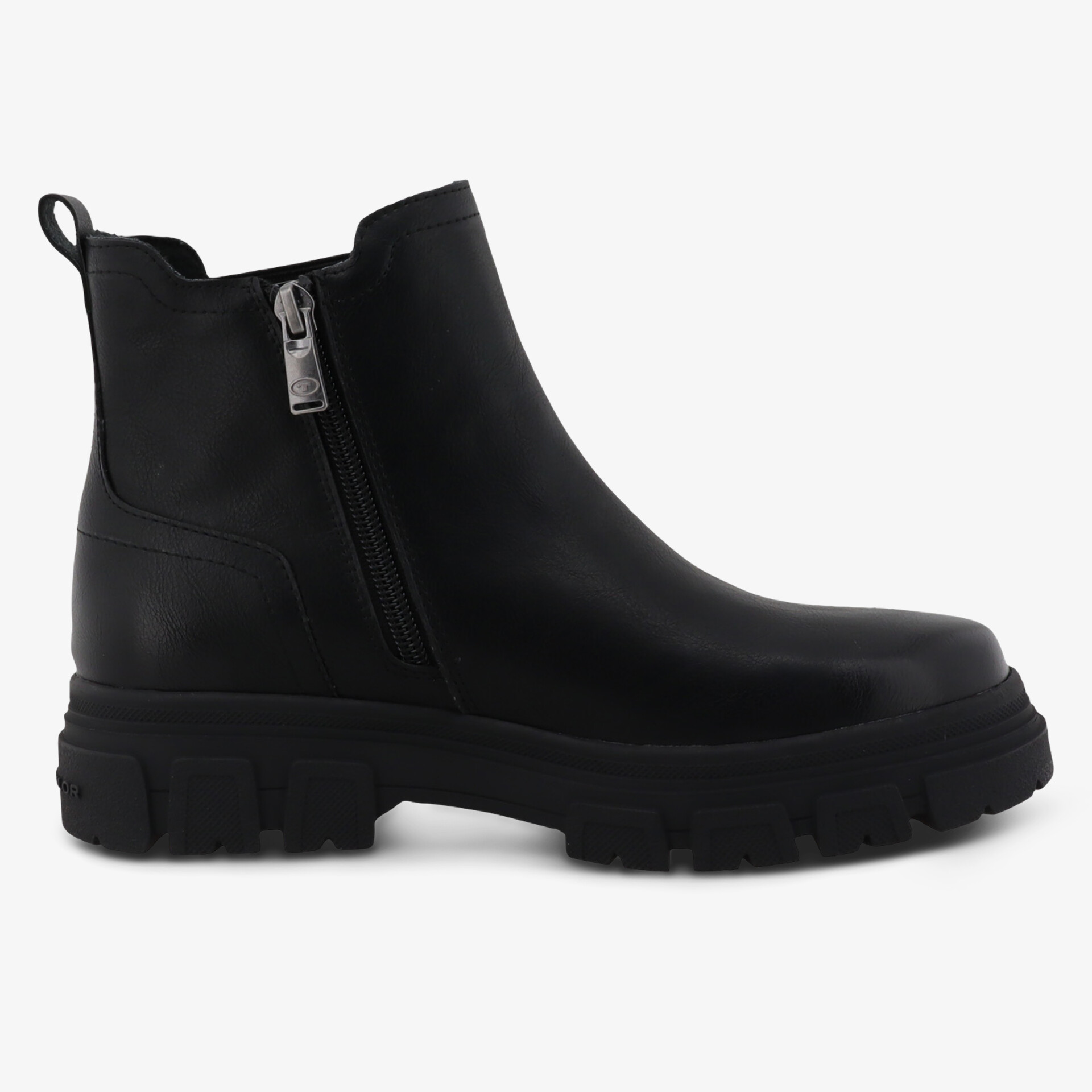 TOM TAILOR Damen Chelsea Boots schwarz