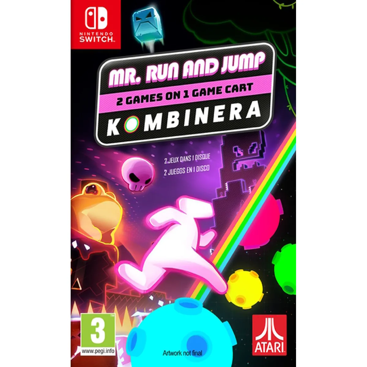 Just For Game Atari Mr. Run And Jump + Kombinera