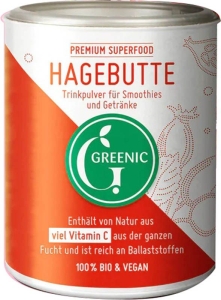Greenic Hagebutte Pulver, 160 g
