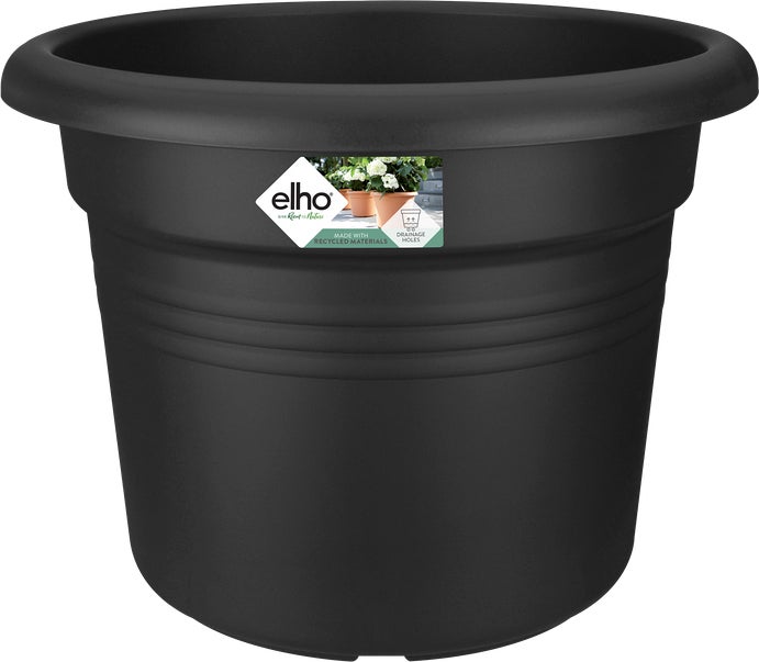 Elho bloempot Green Basics zwart D 29,5 H 22,4 cm
