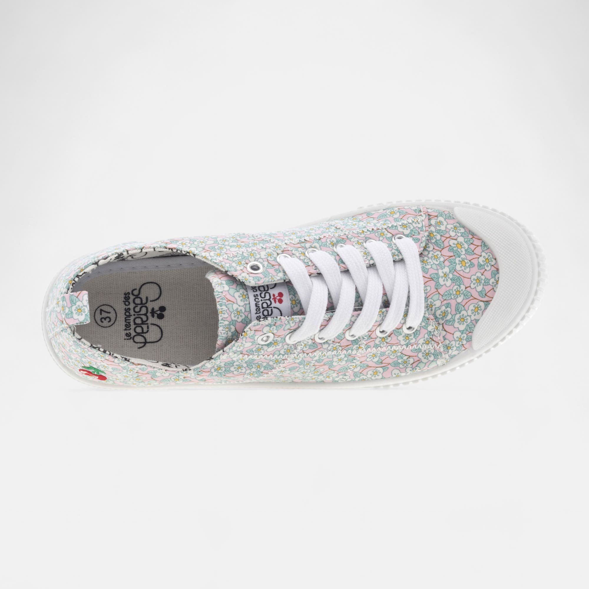 Baskets en toile Femme vert