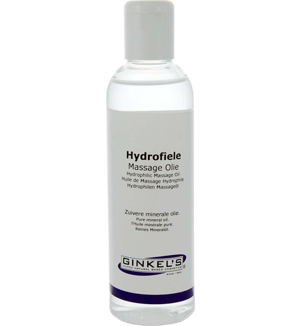 Ginkel’s Hydrofiele massage olie (200 ml)