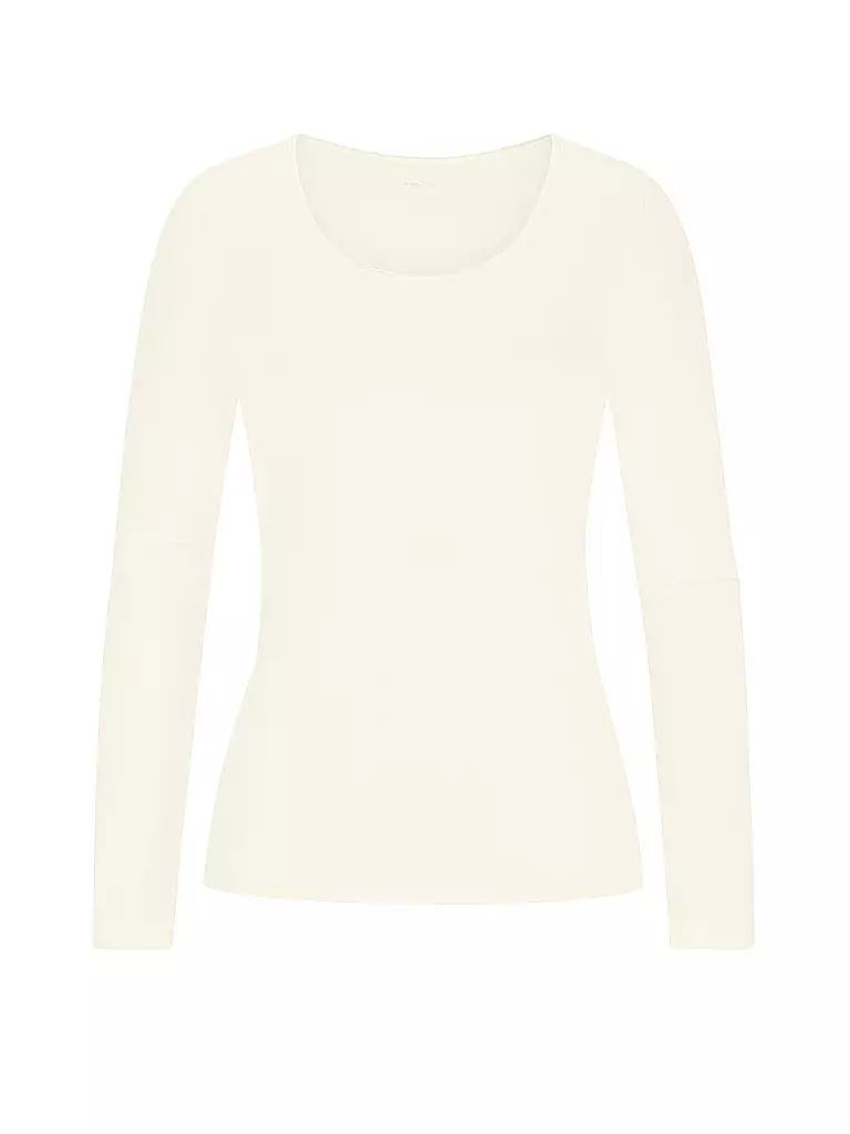 MEY Langarmshirt EMOTION champagner creme