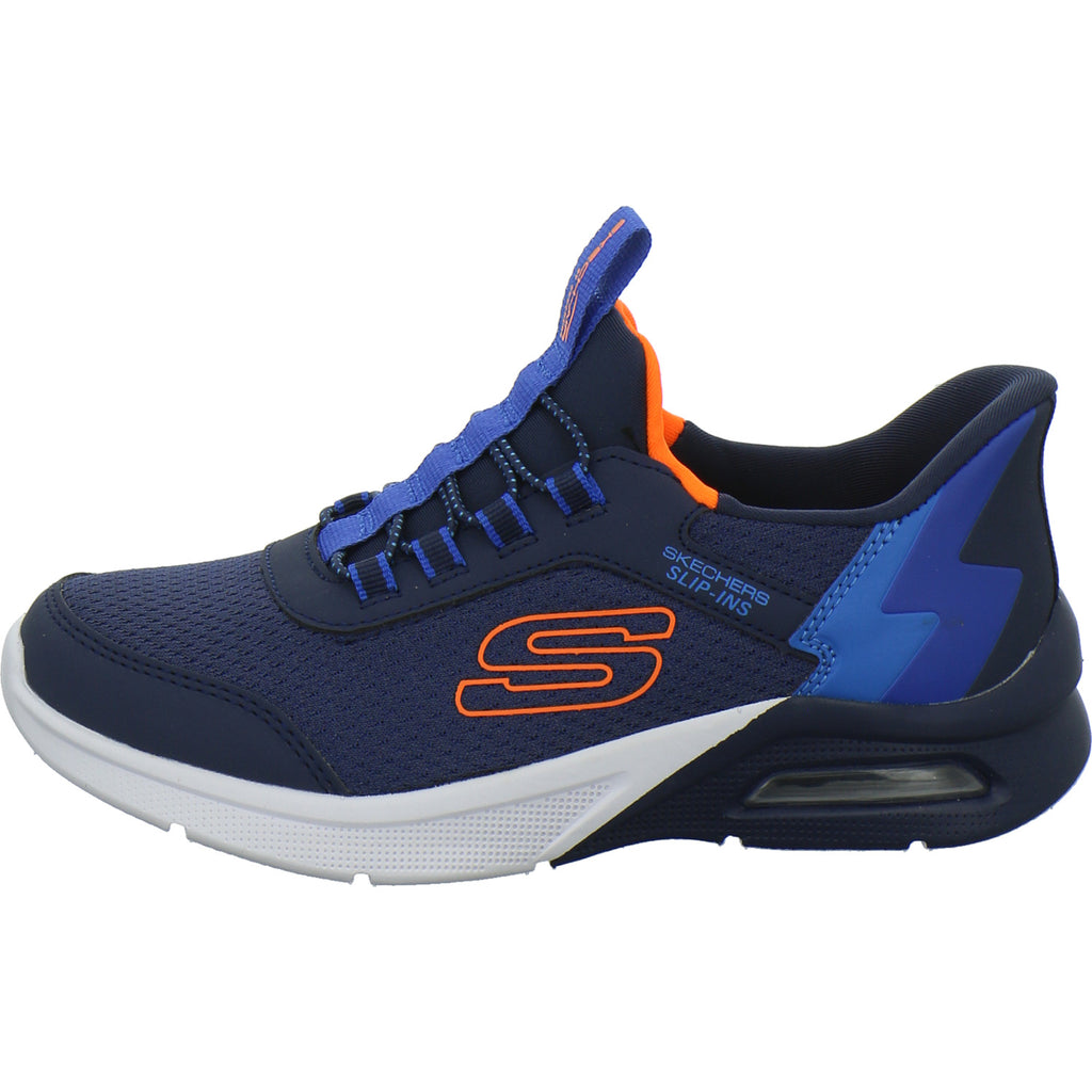 Skechers Halbschuhe Jungen MICROSPEC MAX Blau-kombi