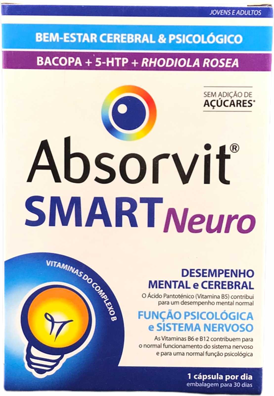 Absorvit Smart Neuro 30 cápsulas