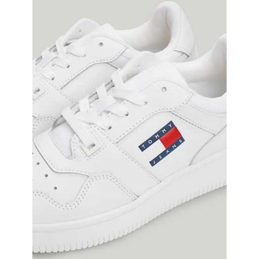 Tommy Hilfiger Retro Basket Sneakers, White, 41