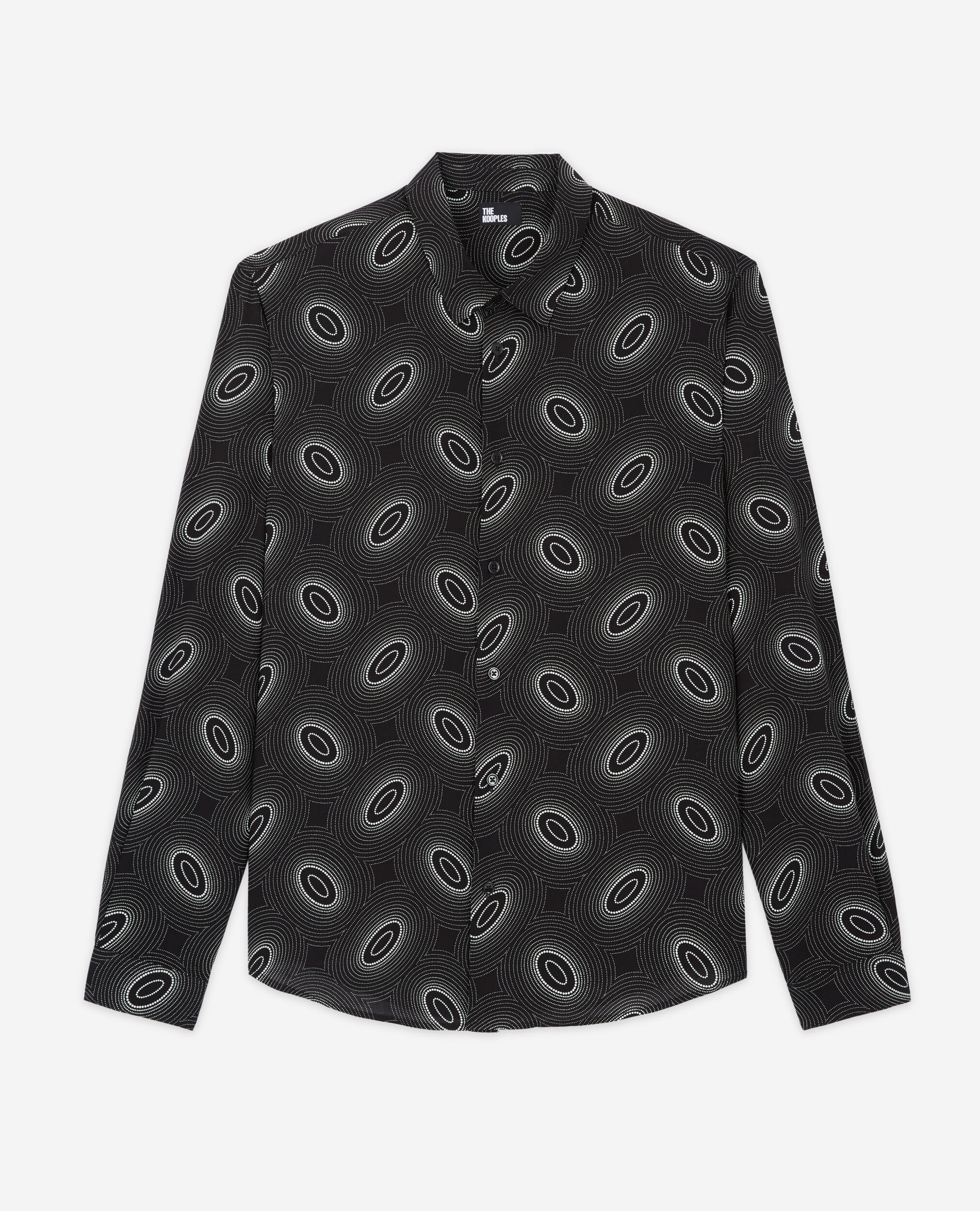 Chemise col classique imprimée