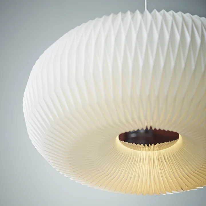 Le Klint - Donut Pendelleuchte, Ø 53 cm, Messing / weiss
