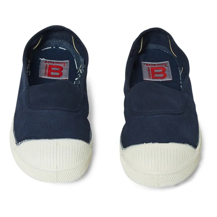 Bensimon Tennis Elastique Vegan | Bleu marine