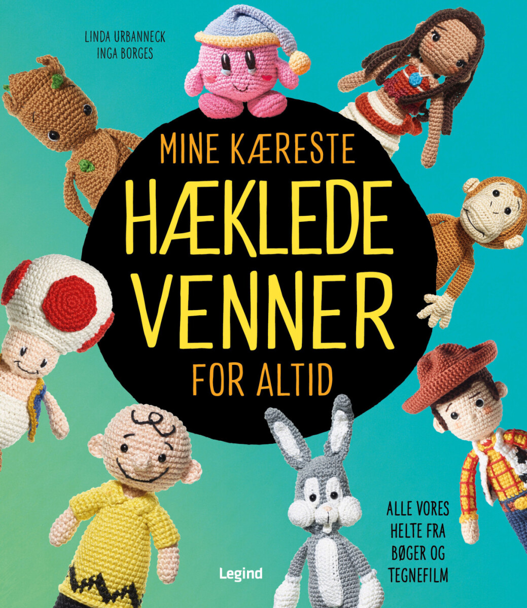 Dine Kæreste Hæklede Venner For Altid - Linda Urbanneck - Bog