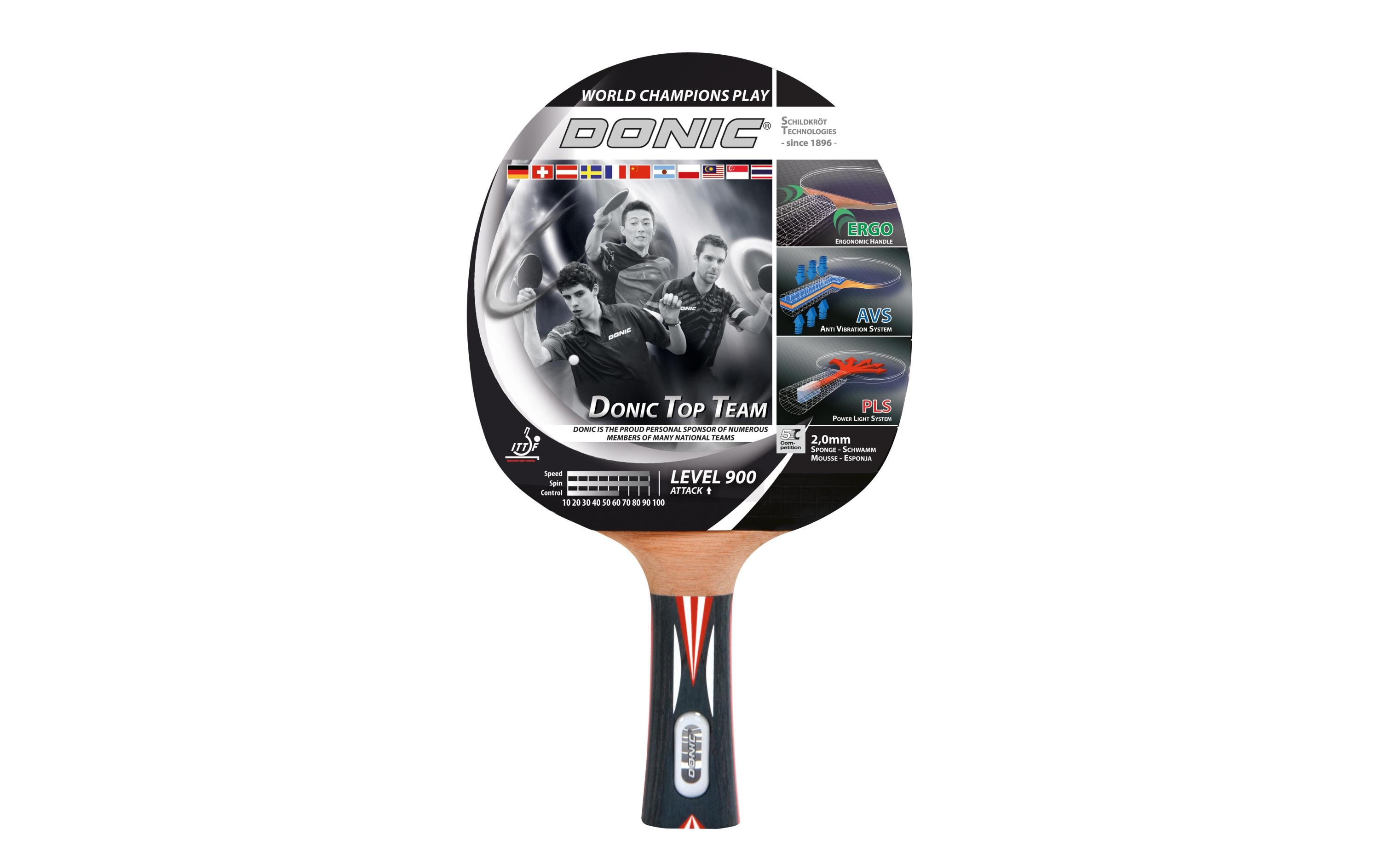 Tischtennisschläger Top Team 900Tischtennisschläger