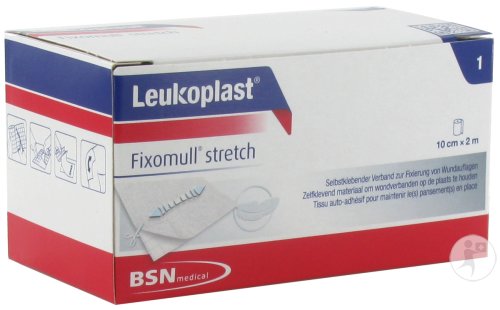 Bsn Medical Leukoplast Fixomull Stretch Tissu Auto-Adhésive 2m x 10cm 1 Pièce