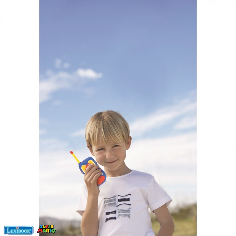 Lexibook - Super Mario - Walkie Talkie (120 m)