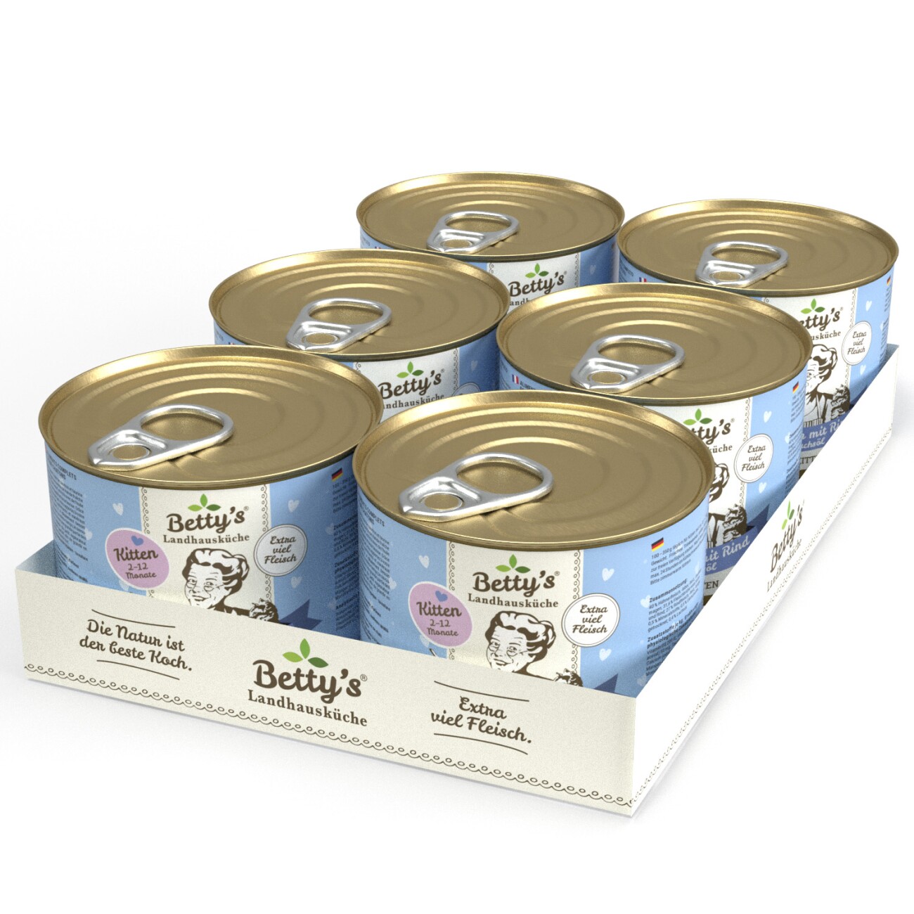 Betty's Landhausküche Kitten 6x200 g