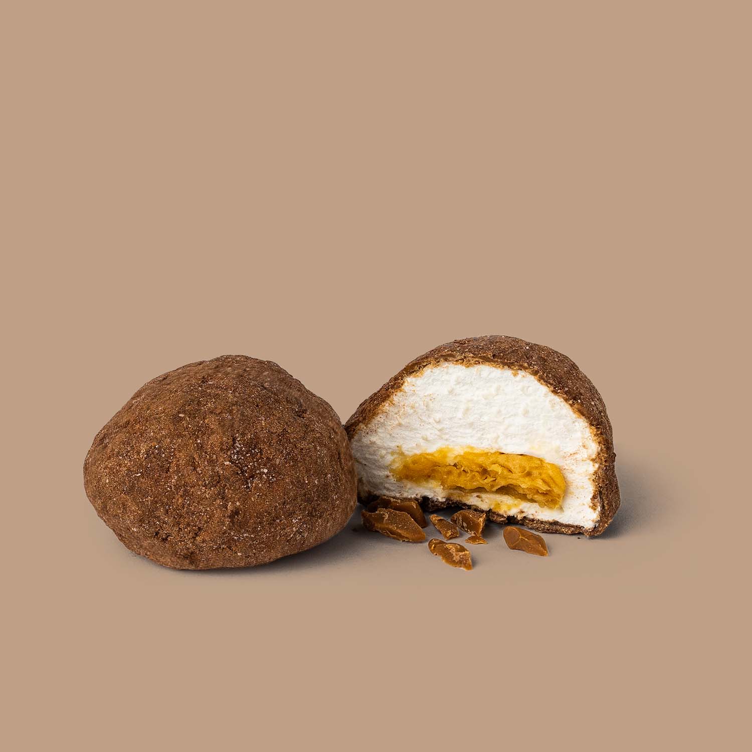 The Mallows  Double Caramel Chocolate skumfiduser