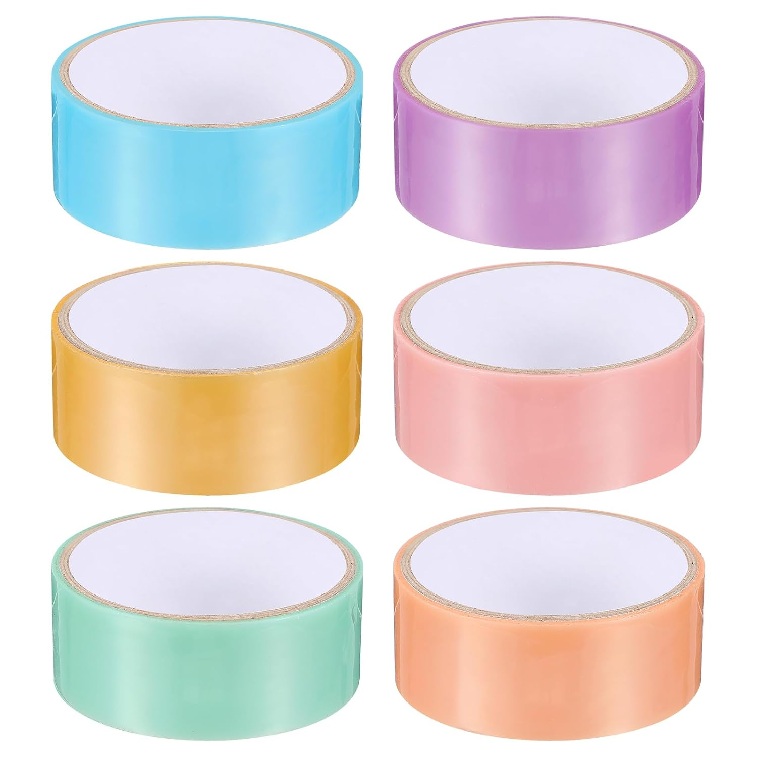 (20x85mm) Anti Stress Klebeband Dekompressions Fidget DIY Bastel Sticky Ball Tape - Assortiert