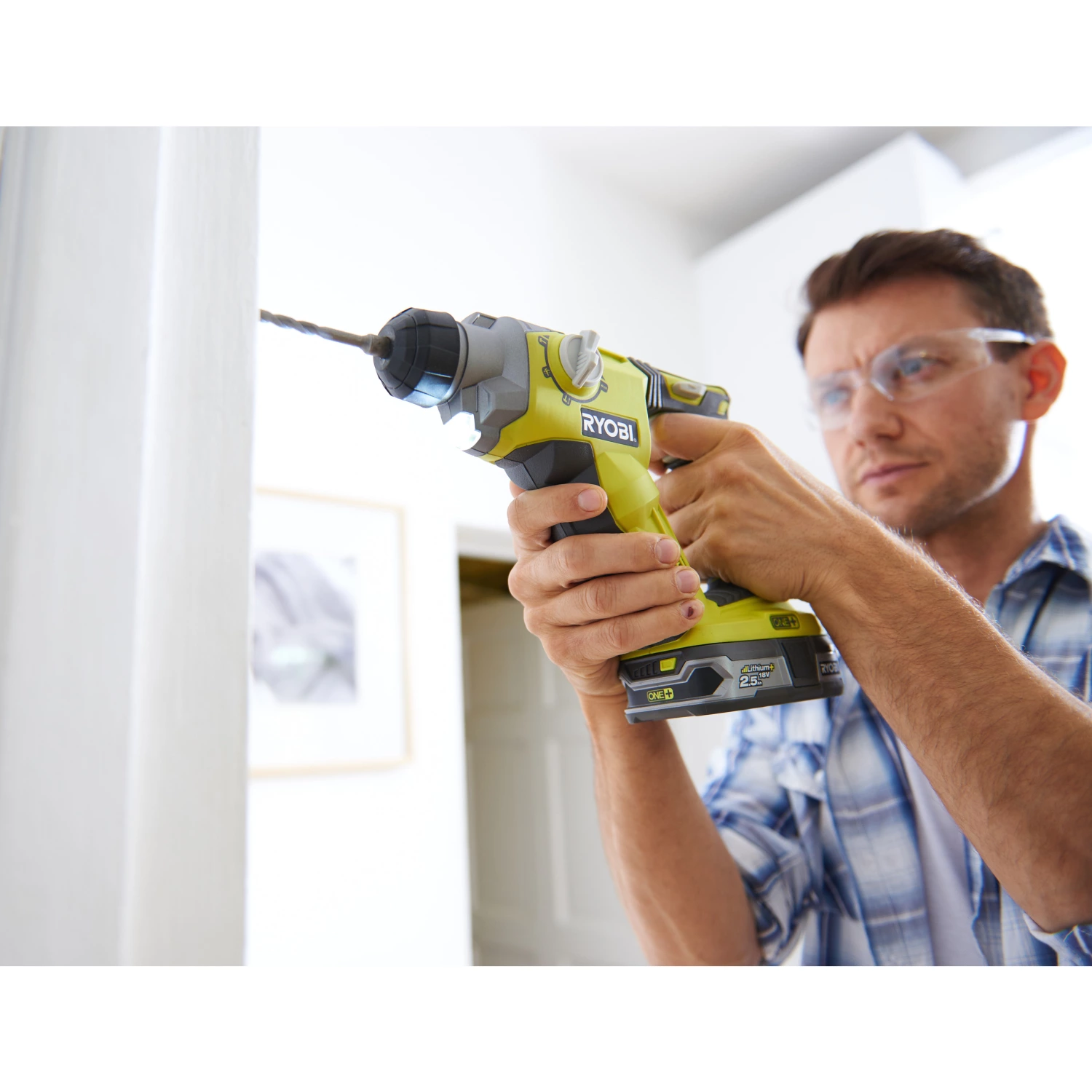 Ryobi R18SDS-0 One  18V Li-Ion Accu SDS-plus combihamer body - 1,3J