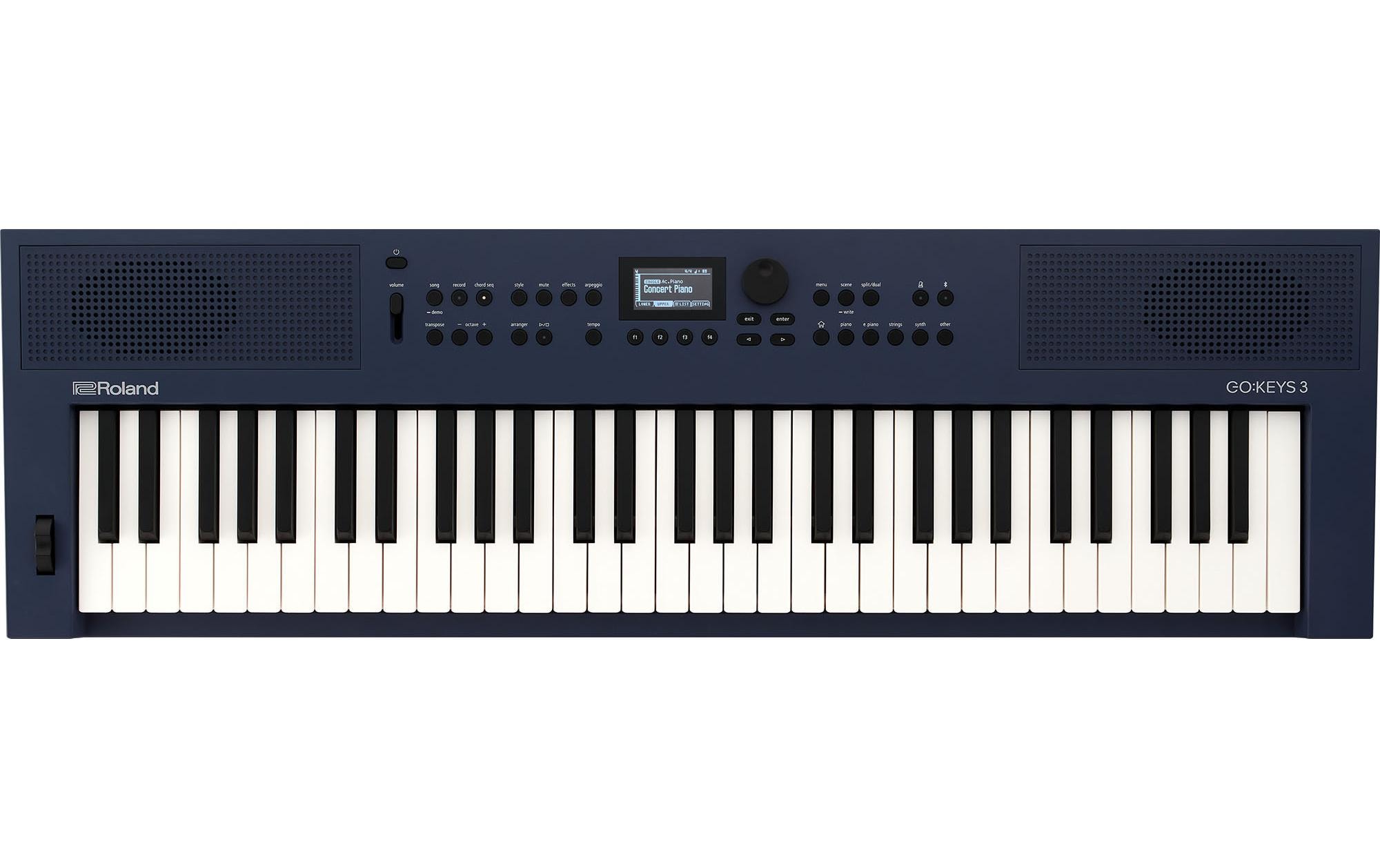 Keyboard GO:KEYS 3 Dunkelblau<br>Keyboard mit 61 anschlagsdynamischen Tasten und Zen-Core Engine