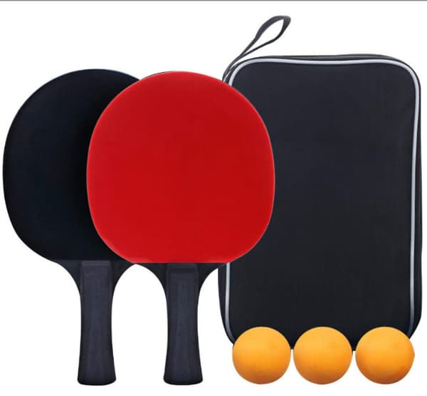INF Profesjonelt bordtennisracketsett med bæreveske