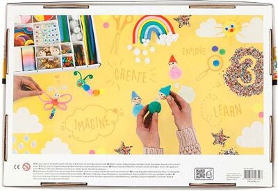 Creativ Company Kreativ Eske Hobbysett Regnbue