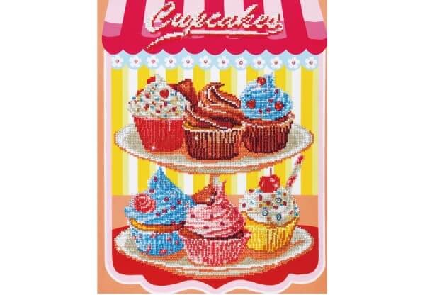 Diamond Dotz Cup Cakes 40,6 x 50,8cm