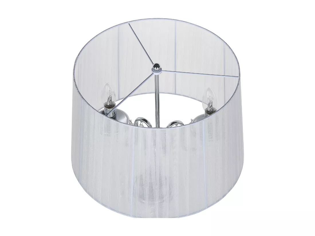 Lampadaire EVANS Métal Blanc