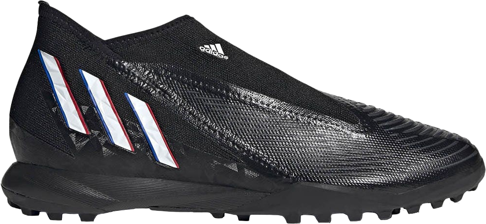 Predator Edge.3 Laceless TF CBLACK/FTWWHT/VIVRED