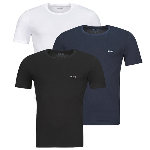 BOSS - TShirtRN 3P Classic Blanco / Marino / Negro