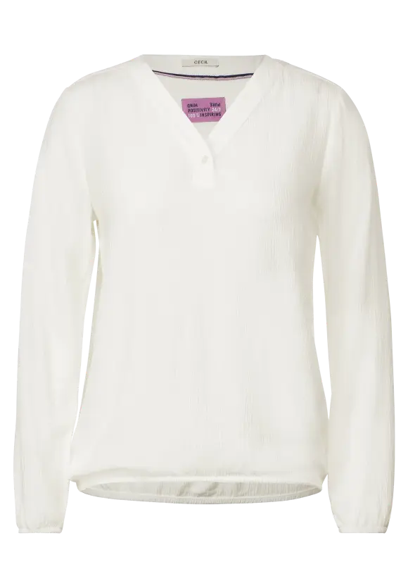 Struktur Bluse - vanilla white