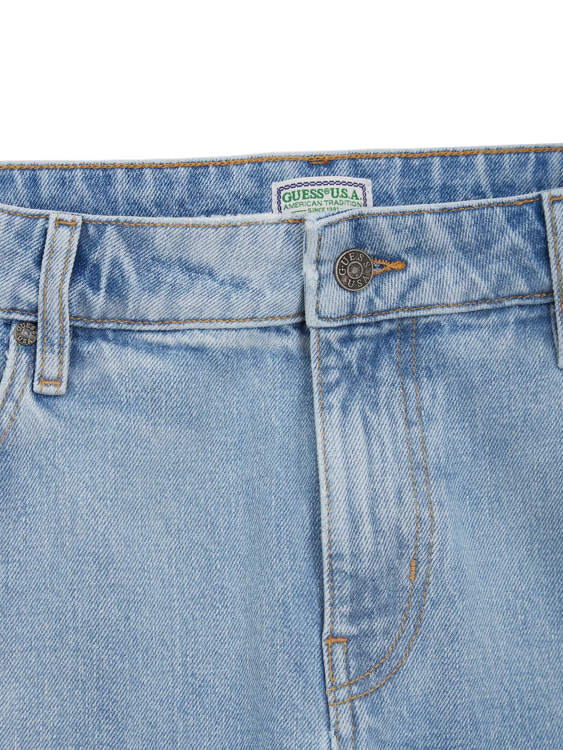 Calça jeans reta índigo