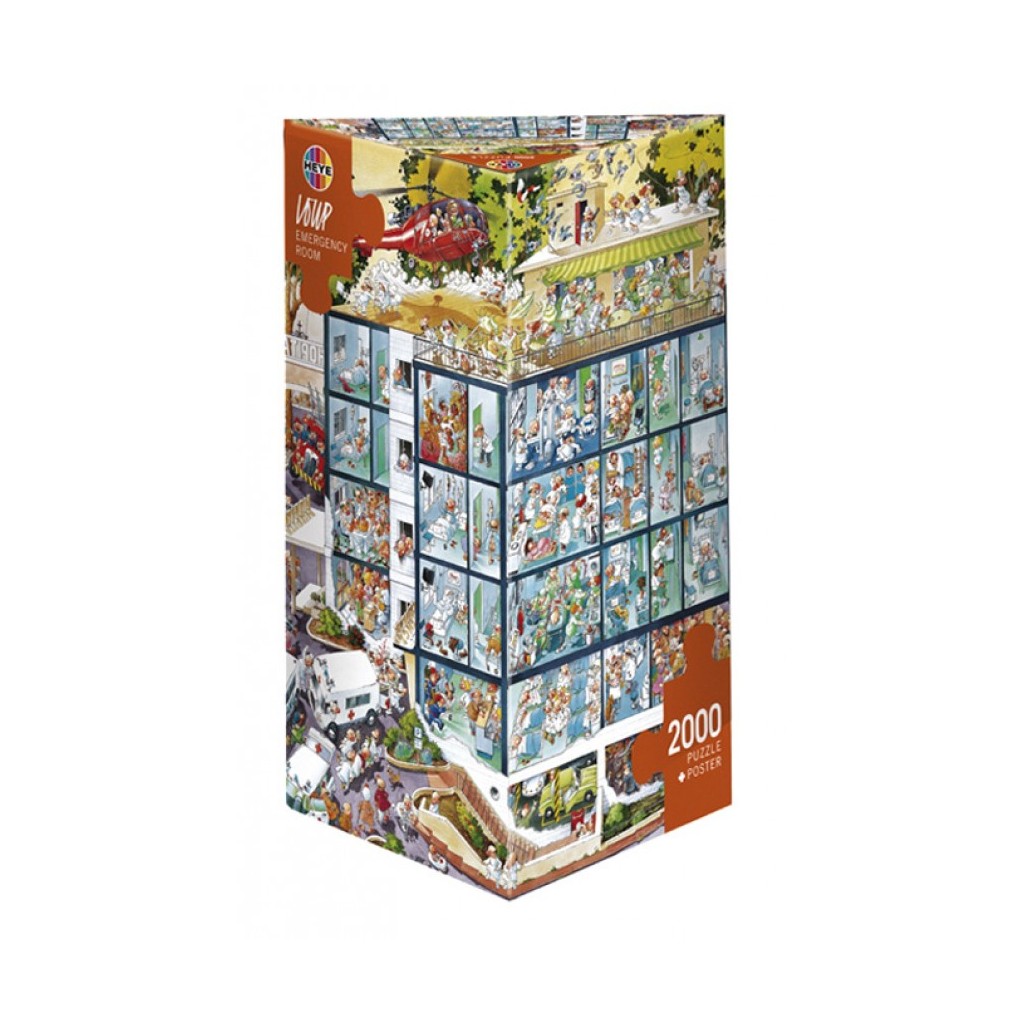 Puzzle - Emergency de Jean-Jacques Loup - 2000 Pièces