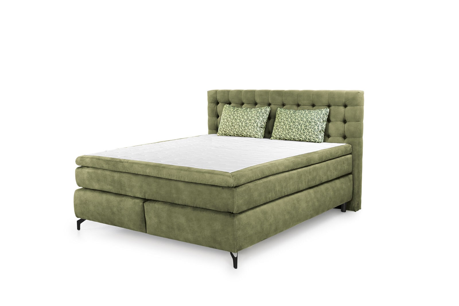 Boxspringbett Juna Min Anthrazit