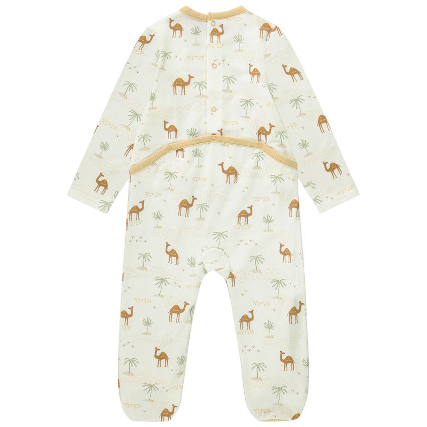 Lot de 2 dors-bien fantaisie pour bébé garçon avec ouverture différente selon l'âge - Jaune
