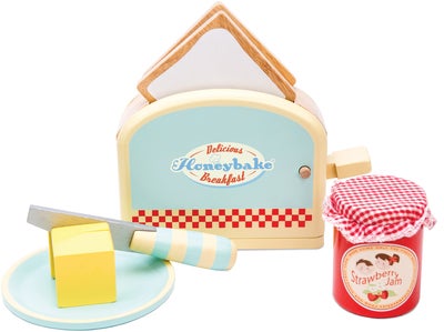 Le Toy Van Pop-up-toaster & Frokostsett