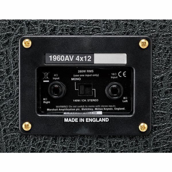 Marshall 1960AV 412 Cabinet