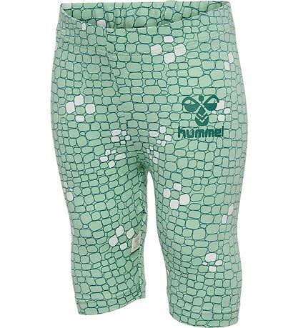 Hummel Leggings - 3/4 - hmlZanzi Tights - Schlick Green