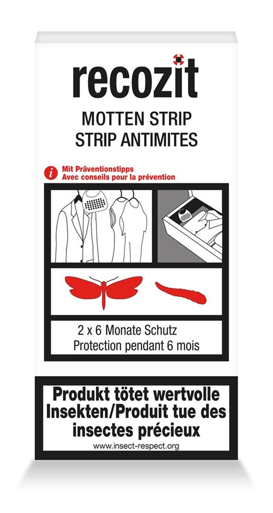 RECOZIT Mottenstrip<br>2 Stück, Box