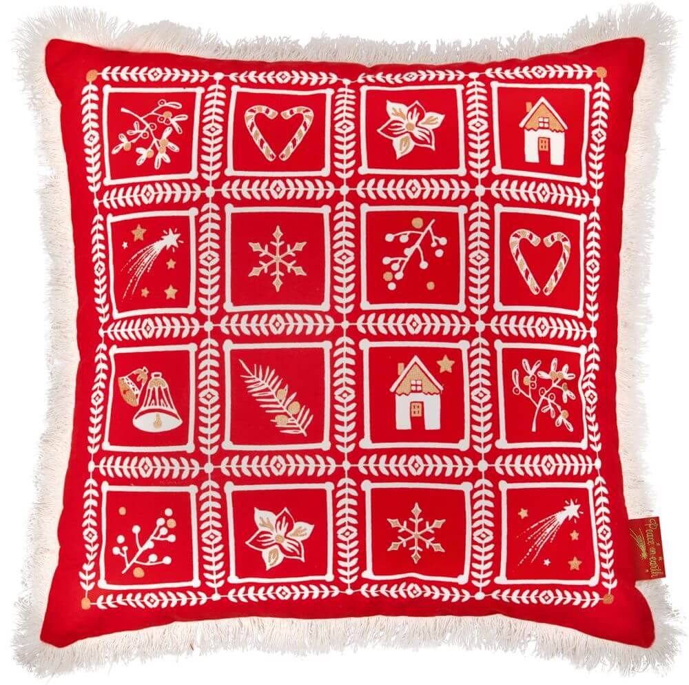 Kissen (ca. 45x45 cm) Hell erleuchtet jedes Haus