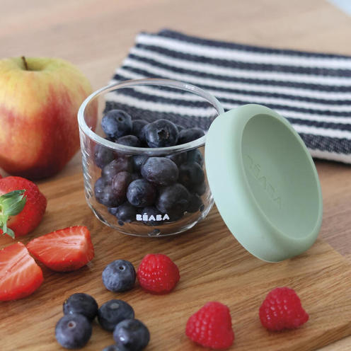 Portion Verre Vert Sauge 150ml - BEABA