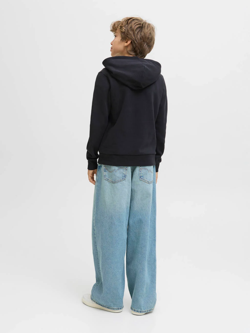 JACK & JONES JUNIOR hoodie zwart