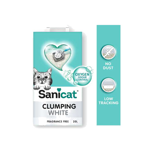Sanicat Clumping White Kattenbakvulling