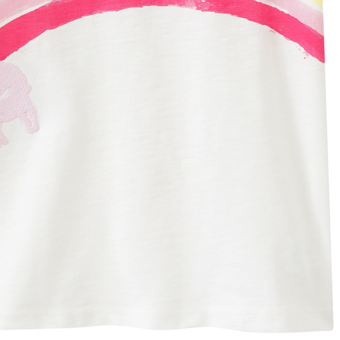 Topomini Baby T-Shirt mit Bio-Baumwolle cremeweiss