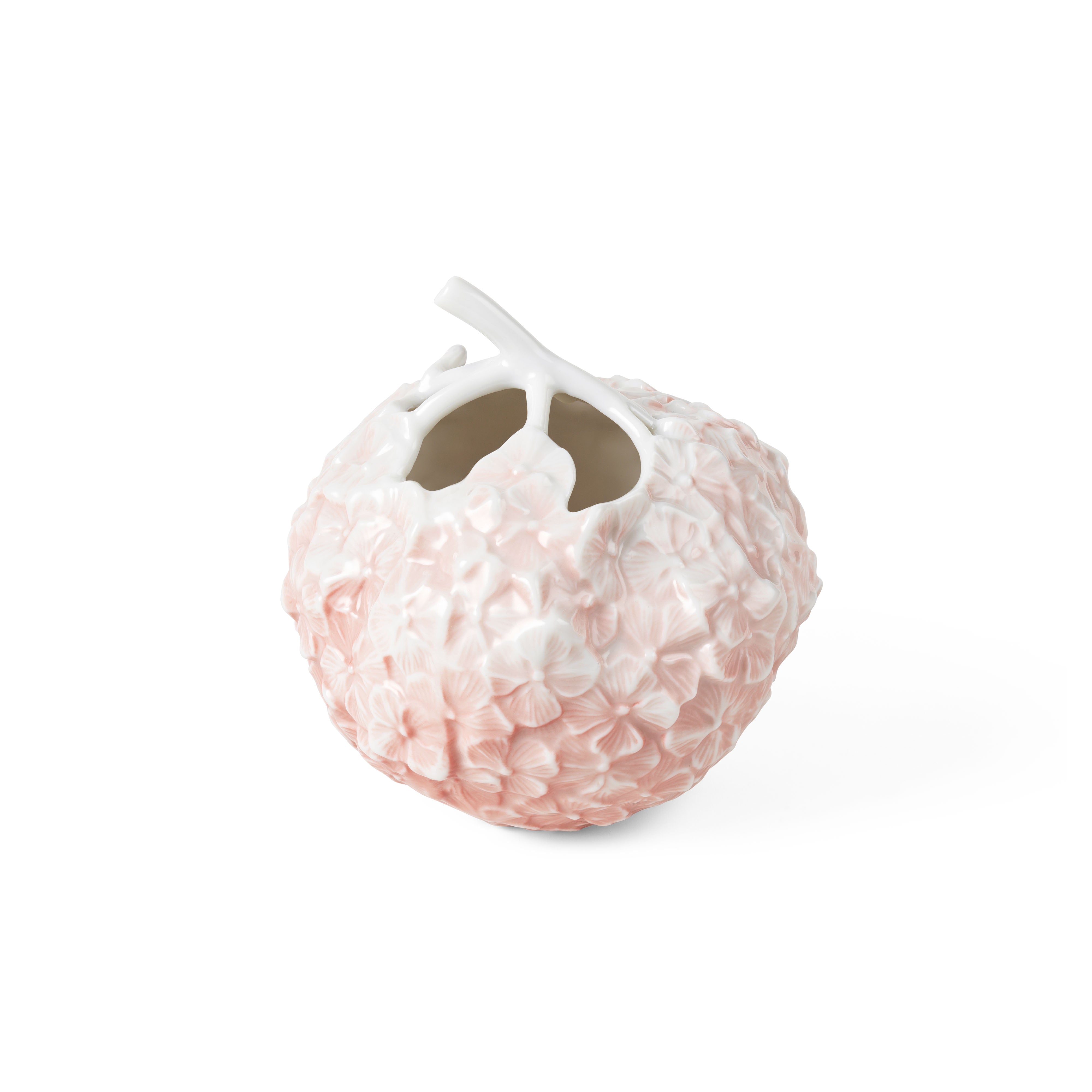 Royal Copenhagen  The Art Of Giving Flowers Hortensiavase - Koral